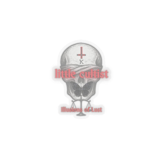 Illusions of Lust 'little cultist' sticker